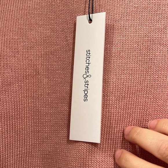 NWT Stitches and Stripes Pink Cozy Sweater Sold at Revolve 2X - Picture 4 of 5